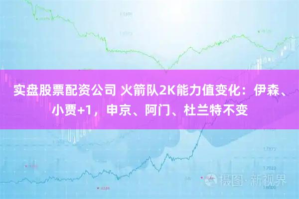 实盘股票配资公司 火箭队2K能力值变化：伊森、小贾+1，申京、阿门、杜兰特不变